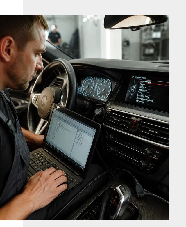 Русификация приборной панели BMW для авто в Бердске от компании