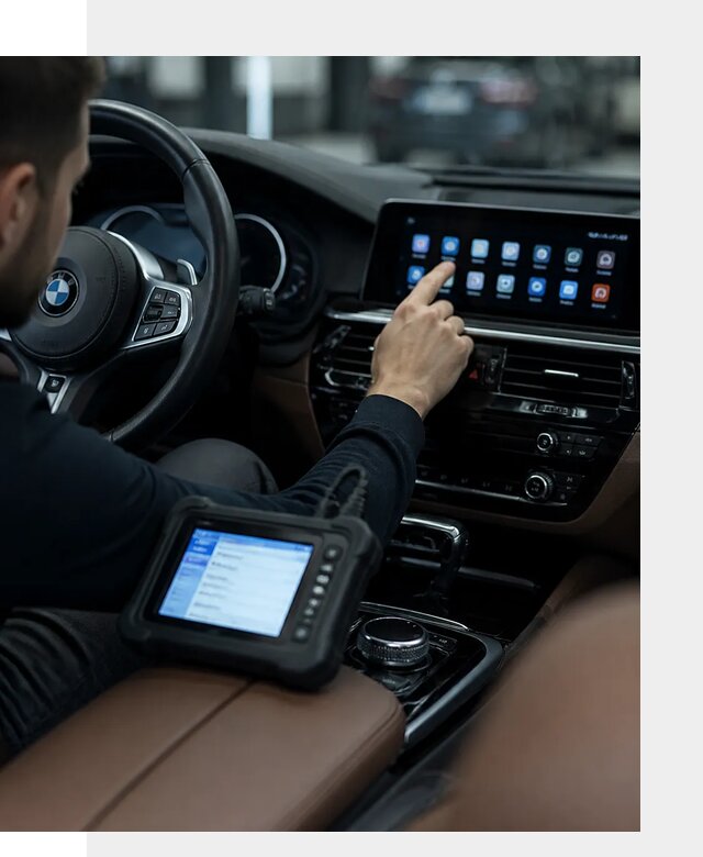 Установка приложений и мультимедиа сервисов BMW в Бердске