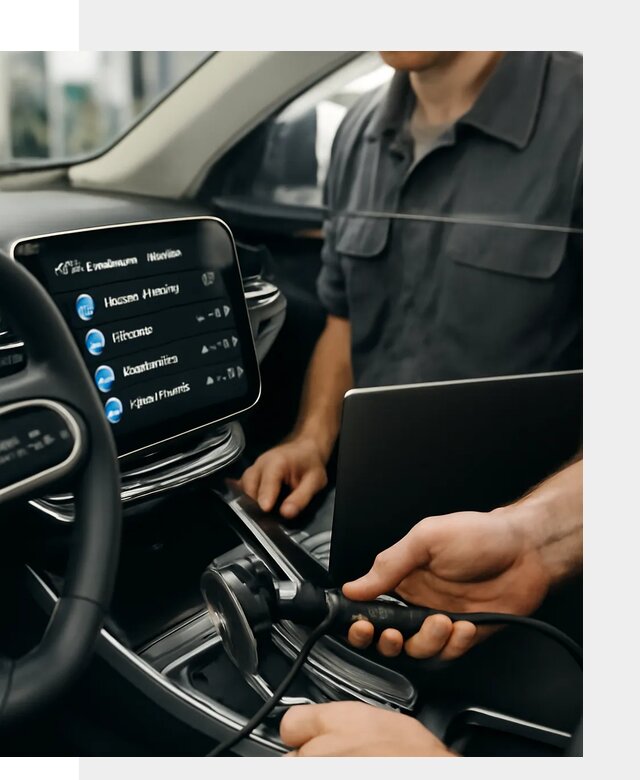 Установка приложений Geely для мультимедиа автомобиля в Бердске