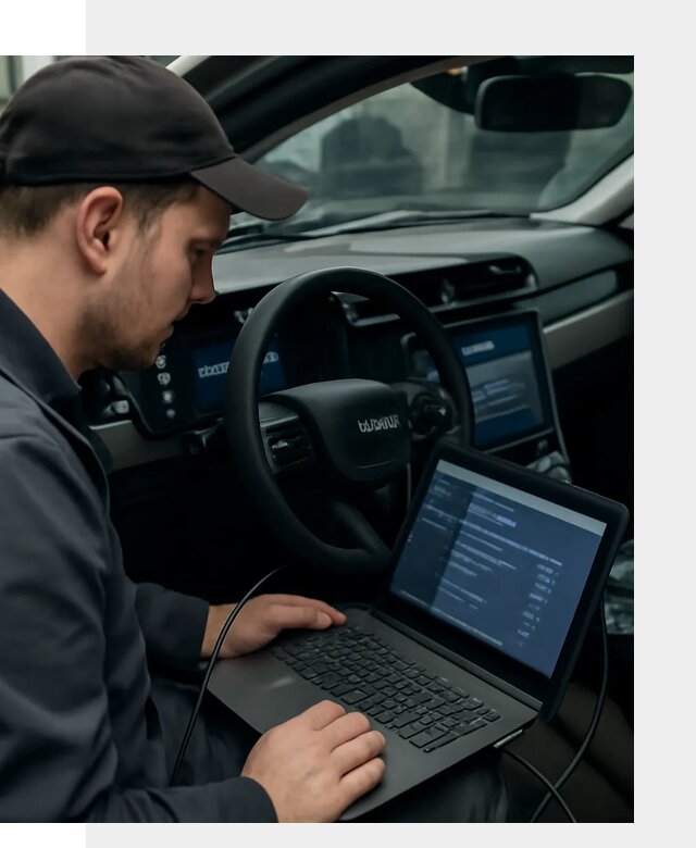 Профессиональная русификация автомобилей Lynk Co в Бердске