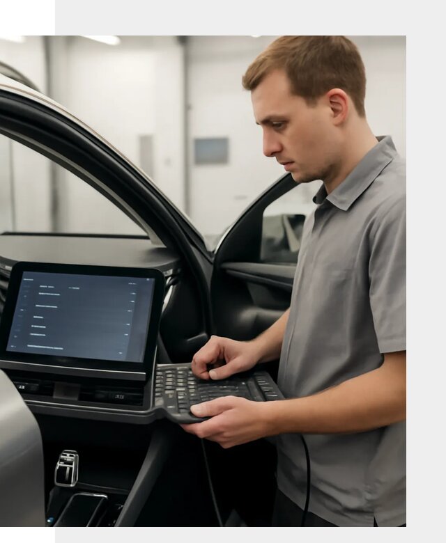 Русификация мультимедиа автомобилей Lynk Co в Бердске