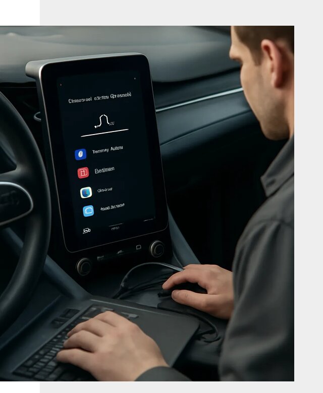 Установка приложений Lynk Co на автомобиль в Бердске