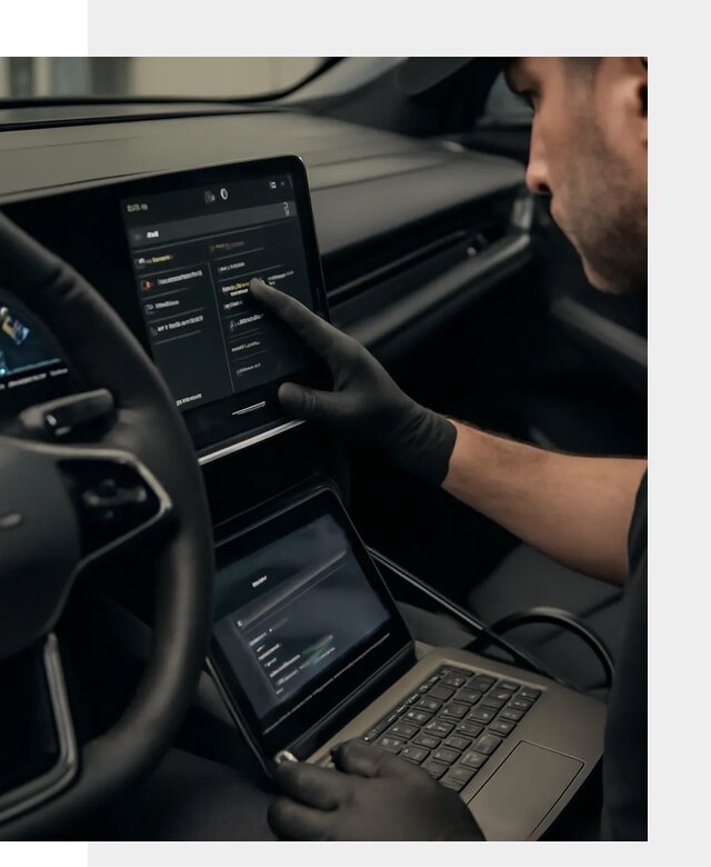 Русификация приборной панели Rising автомобиля в Бердске