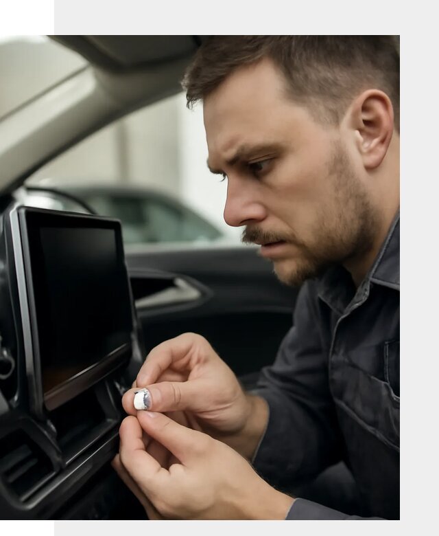 Установка SIM карты в авто для мультимедиа в Бердске