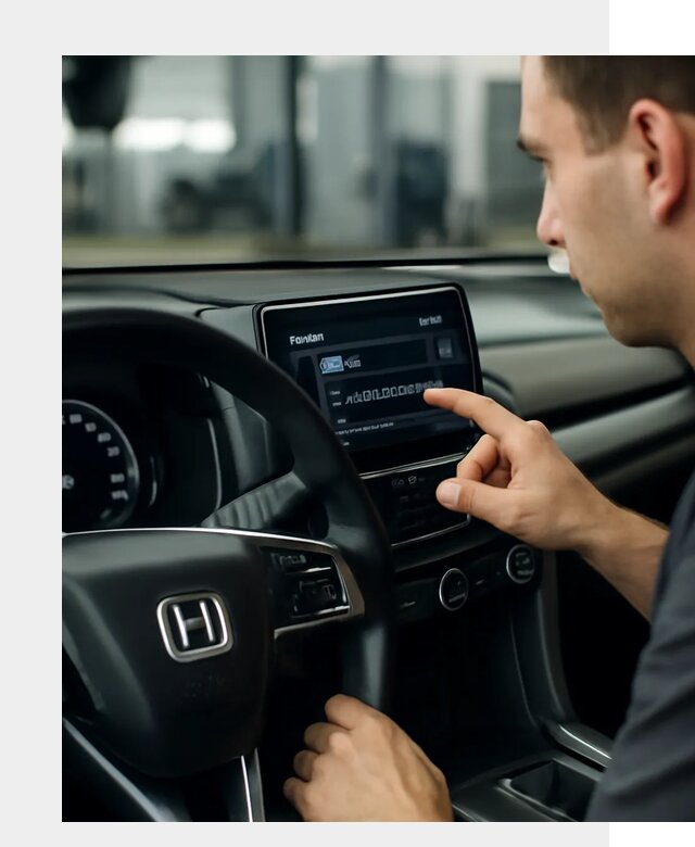 Русификация панели приборов Honda в Бердске по цене 5206 ФастМобиль-Брд