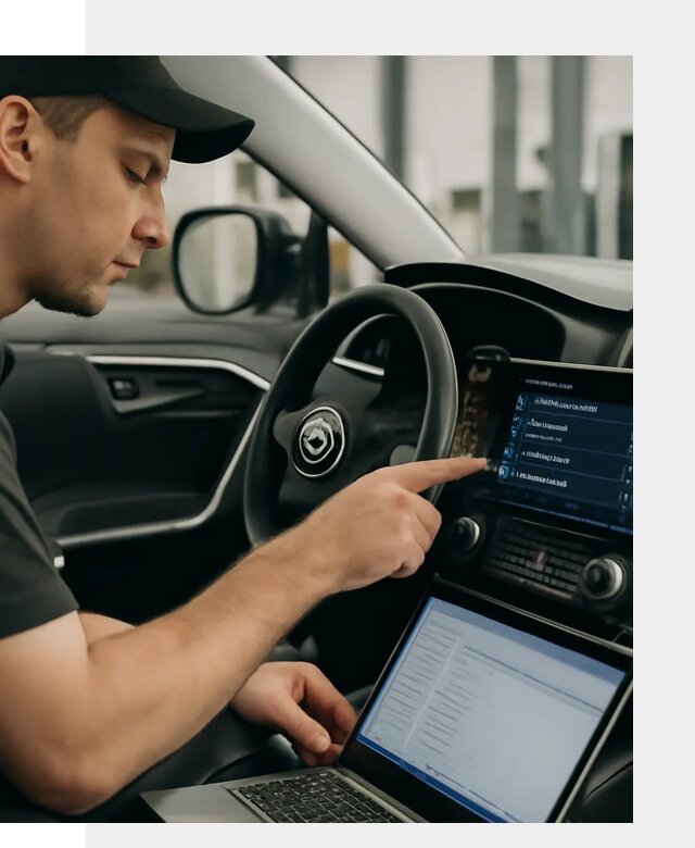 Русификация мультимедиа Toyota для автомобилей в Бердске