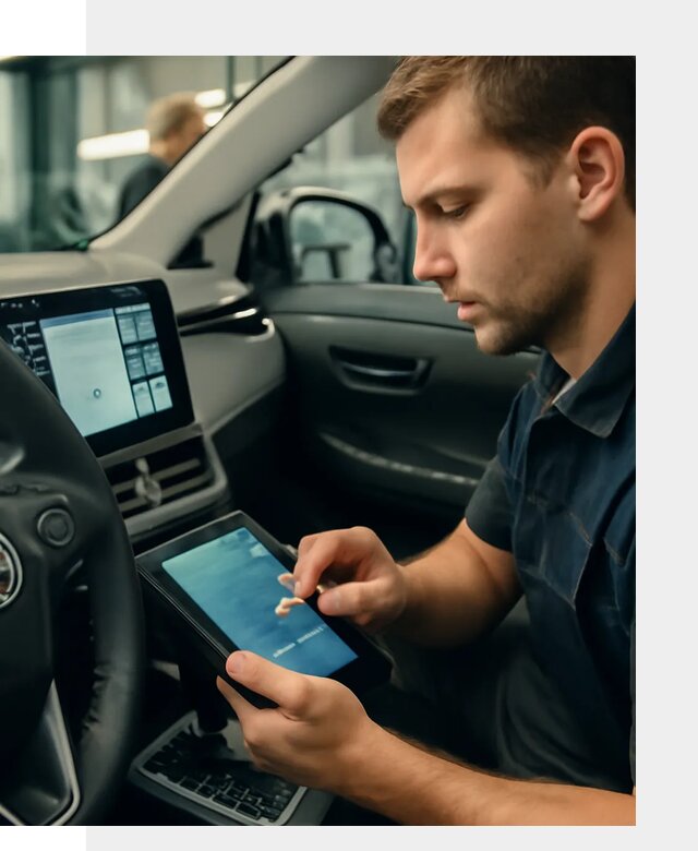 Установка приложений Toyota на мультимедиа в Бердске